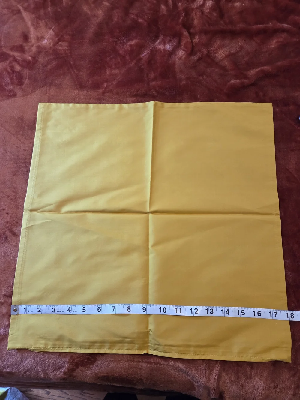 Jim Thompson Yellow Silk Pillow Cover